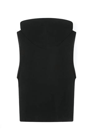 Black cotton SL Hoodie RICK OWENS | RU01F2153JNT09